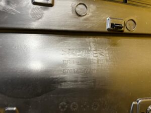 BOCZEK TAPICERKA DRZWI TYŁ TYLNY LEWY LEWA TOYOTA HILUX VIII 8