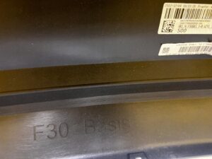 ZDERZAK TYŁ TYLNY BMW 3 F30 SEDAN BASIS NOWY OEM