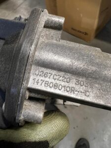 PRZEPUSTNICA WYDECHU SPALIN DACIA RENAULT 1.5 BLUE DCI