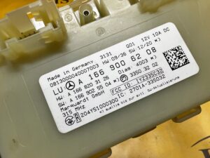 MODUŁ STEROWNIK BEZKLUCZYKOWEGO DOSTĘPU KEYLESS GO ENTRY MERCEDES GL X166