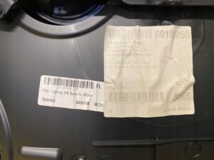 TAPICERKA BOCZEK DRZWI LEWY PRZÓD MINI COOPER F55