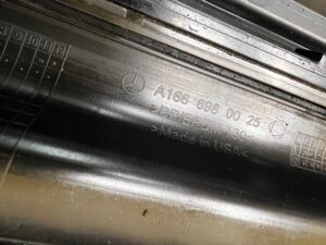 OSŁONA LISTWA PROGU PROGOWA PRÓG LEWY LEWA LED MERCEDES GL X166