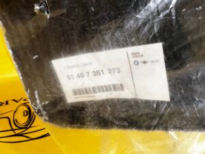 WYGŁUSZENIE WNĘKI BAGAŻNIKA LEWE MINI F55 NOWE OEM