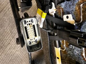 FOTEL PRAWY PRZÓD AIRBAG FORD MUSTANG VI COUPE USA 2017R