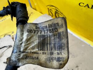 KLEMA MINUSOWA INSTALACJA WIAZKA AKUMULATORA CITROEN PEUGEOT 1.6 EHDI