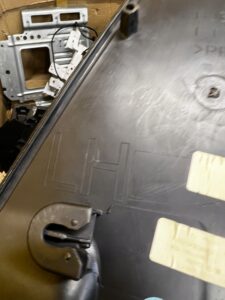 BOCZEK BAGAŻNIKA LEWY RANGE ROVER EVOQUE L538 3 DRZWI