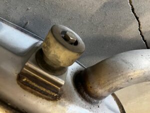 RURA WYDECHOWA TŁUMIK WYDECH KOŃCOWY BMW 5 E60 E61 N47 520d