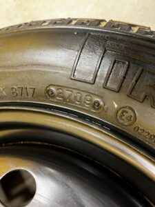 KOŁO ZAPASOWE DOJAZDOWE FELGA OPONA FIAT PUNTO II LANCIA YPSILON 135/80 R14