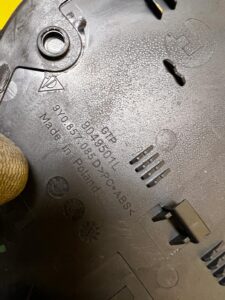 OSŁONA ZAŚLEPKA DESKI KONSOLI PORSCHE CAYENNE 9Y3 9Y0 COUPE HYBRID