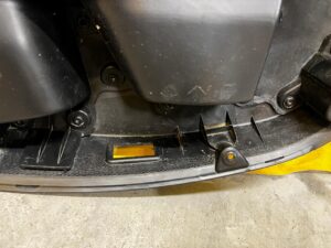 BOCZEK DRZWI TYŁ PRAWY BMW 1 F40