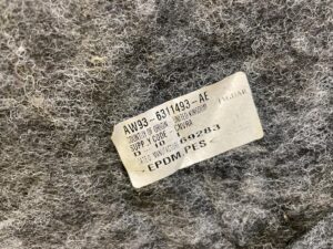 WYGŁUSZENIE MATA PODŁOGI KANAPY JAGUAR XJ X351