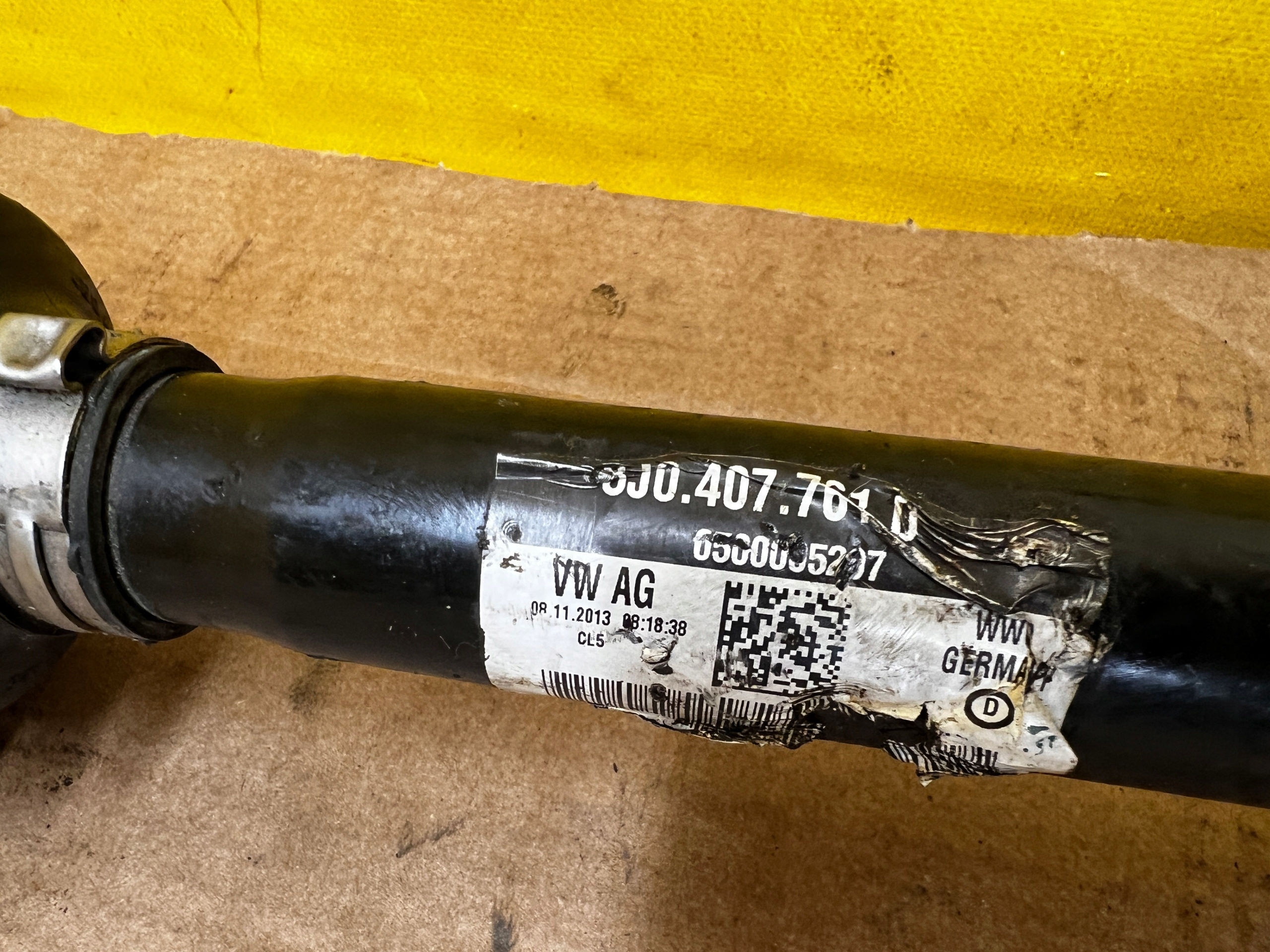 PÓŁOŚ PRZÓD PRZEDNIA LEWY LEWA AUDI TT 8J 2.0 TFSI