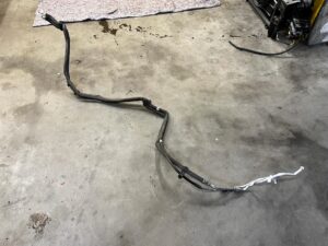 KOMPLET WĄŻ PRZEWÓD RURA RURKA KLIMATYZACJI TYŁ MERCEDES GLS X166