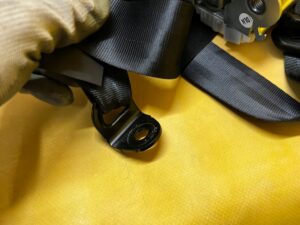 KOMPLET WYSTRZELONE PASY BEZPIECZEŃSTWA PRZÓD TYŁ RENAULT ESPACE VI