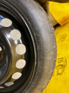 KOŁO ZAPASOWE DOJAZDOWE FELGA OPONA OPEL KARL 105/70 R14
