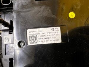 PRZEŁĄCZNIK PANEL STEROWANIA KLIMATYZACJI RADIA JBL PEUGEOT 508 I