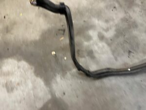 KOMPLET WĄŻ PRZEWÓD RURA RURKA KLIMATYZACJI TYŁ MERCEDES GLS X166