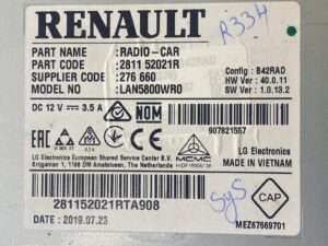 NOWE RADIO MULTIMEDIALNE NAWIGACJA WYŚWIETLACZ DACIA SANDERO 2 II STEPWAY