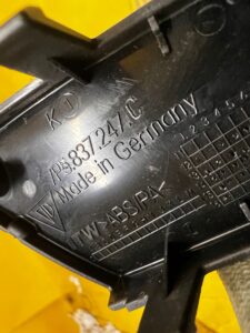 OSŁONA PLASTIK ZAŚLEPKA KLAMKI DRZWI PRZÓD LEWY PORSCHE PANAMERA 970 I LIFT