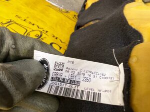 SIEDZISKO KANAPY KANAPA TYŁ PODGRZEWANE RANGE ROVER EVOQUE II L551