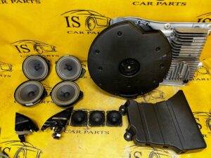 ZESTAW NAGŁOŚNIENIA GŁOŚNIKI WZMACNIACZ SUBWOOFER BOSE INFINITI Q30