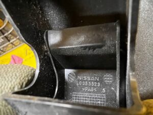 OSŁONA ZAŚLEPKA ZAPIĘCIA ISOFIX NISSAN QASHQAI II J11