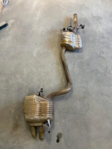 AUDI A8 D5 4N0 3.0TDI WYDECH TLUMIK KOMPLETNY