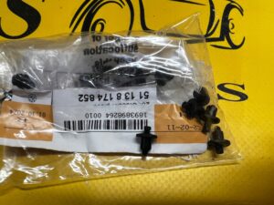 5 X KOŁEK MOCOWANIE PODSZYBIA BMW 7 E38 NOWY OEM