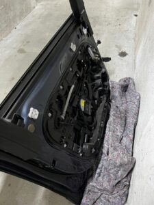 DRZWI LEWA STRONA LEWY PRZÓD VOLVO XC90 II 2018R 723