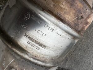 WYDECH RURA WYDECHOWA TŁUMIK KATALIZATOR DACIA JOGGER SANDERO III 1.0 TCE