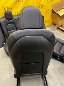 KOMPLET FOTELI FOTELE KANAPA PRZÓD TYŁ AIRBAG TESLA MODEL 3 EUROPA