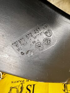 WLOT DOLOT KANAŁ POWIETRZA TYŁ LEWY PORSCHE PANAMERA 970 I LIFT