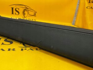 LISTWA TUNELU ŚRODKOWEGO LEWA SKÓRA MERINO CZARNA BMW X5 E70 X6 E71