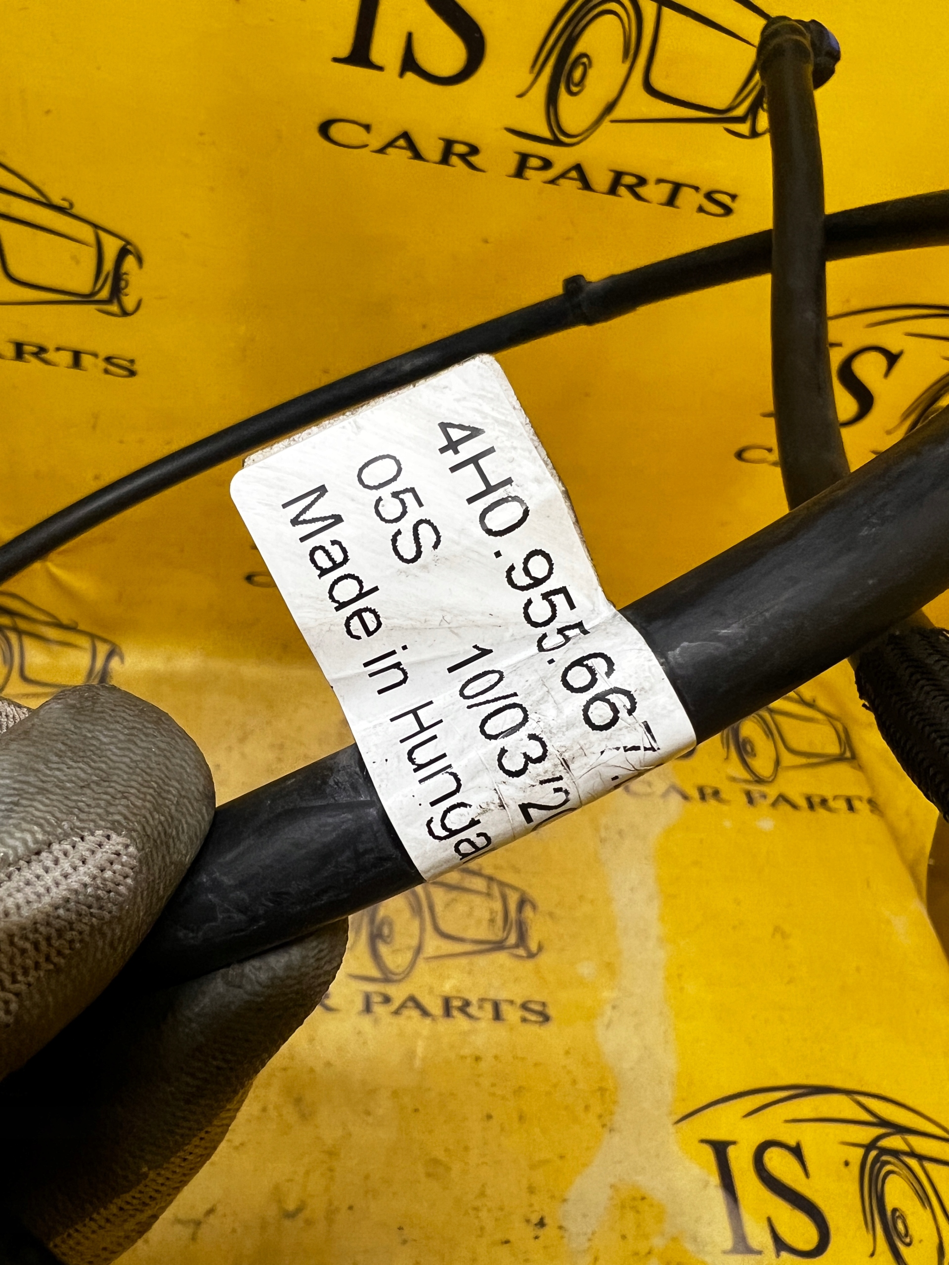 PRZEWÓD WĄŻ RURKA SPRYSKIWACZY SPRYSKIWACZA ZDERZAKA AUDI A8 D4 4H