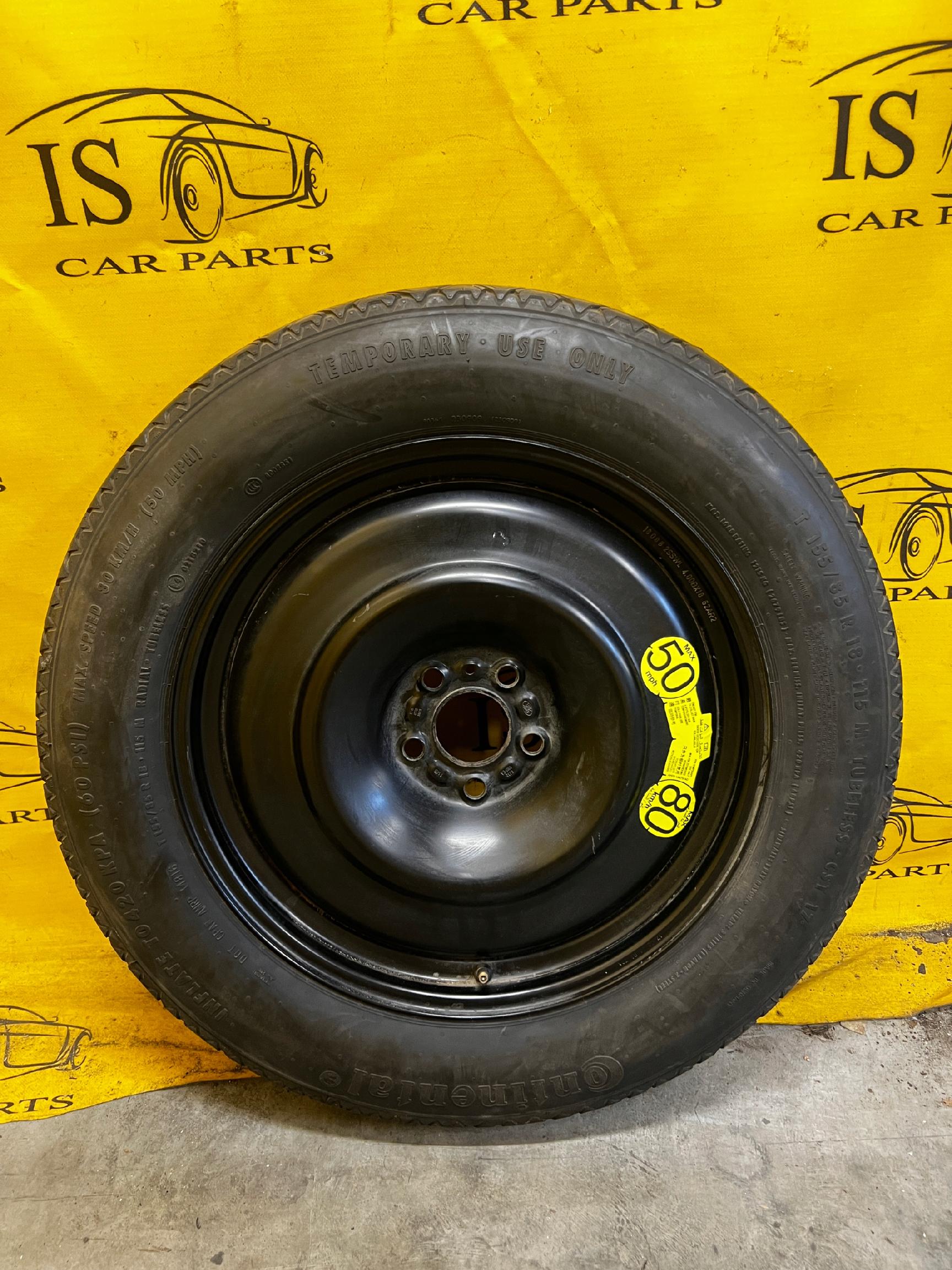 KOŁO ZAPASOWE DOJAZDOWE RANGE ROVER EVOQUE L538 II L551 155/85 R18