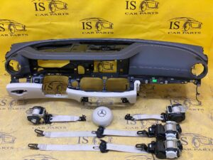 MERCEDES CLS W257 DESKA PODUSZKI PASY KOMPLET