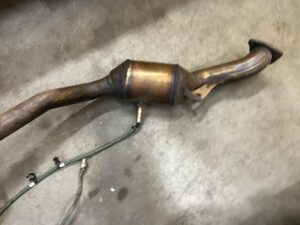 KATALIZATOR RURA WYDECHOWA SONDA LEWY PORSCHE PANAMERA 970 I LIFT HYBRID