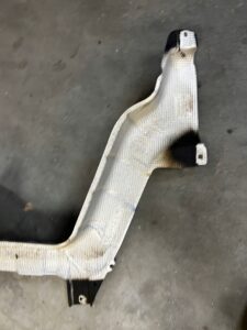 BLACHA OSŁONA TERMICZNA DACIA LODGY LIFT 2022R 1.5 BLUE DCI