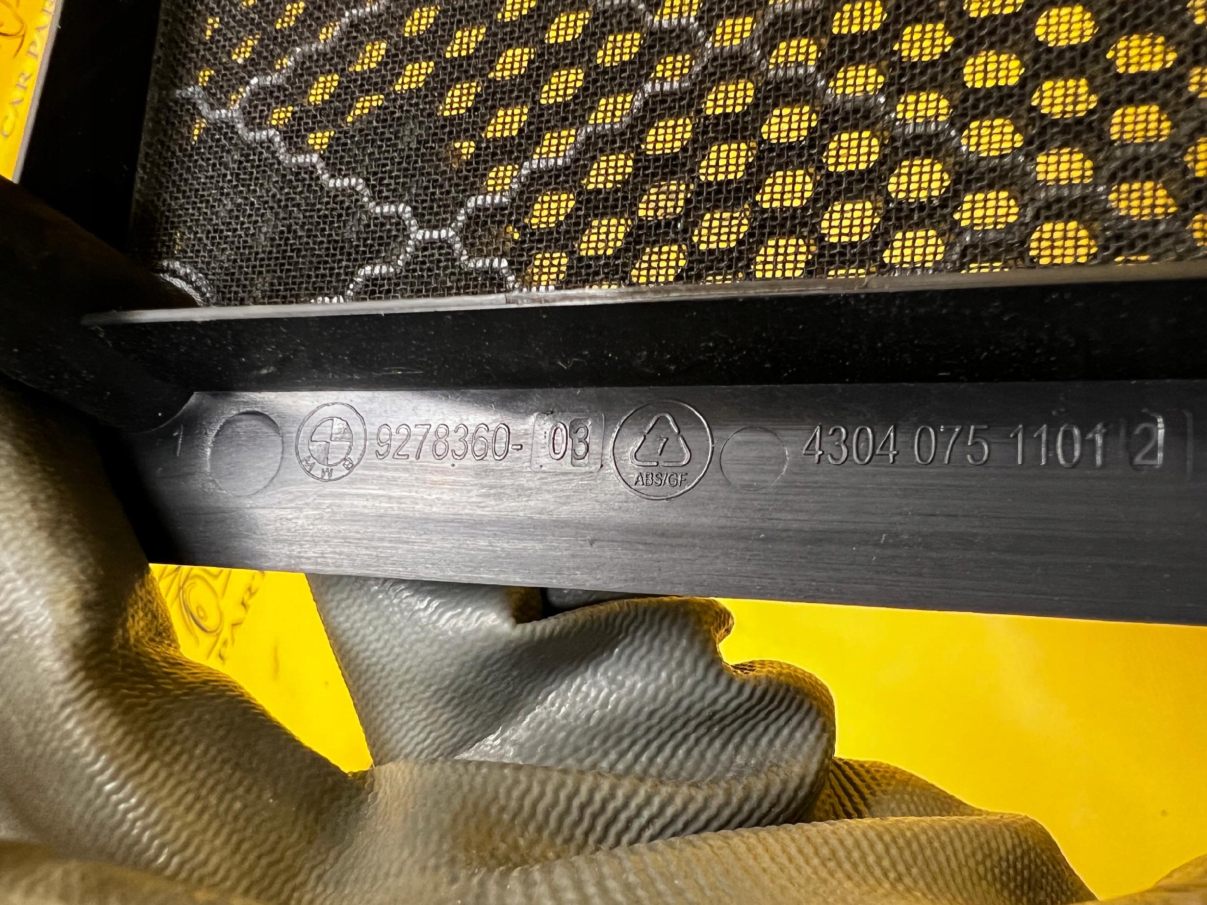 OSŁONA PANEL GŁOŚNIKA CENTRALNEGO SUBWOOFERA BMW X6 F16