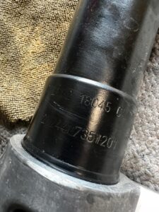 AMORTYZATOR PNEUMATYCZNY PRZÓD LEWY LAND ROVER DEFENDER II L663