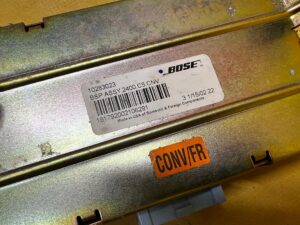 WZMACNIACZ AUDIO BOSE CHEVROLET CORVETTE C5 97-04