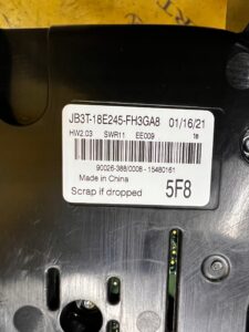 PANEL NAWIEWU KLIMATYZACJI RADIA RAMKA FORD RANGER MK5 V WILDTRAK