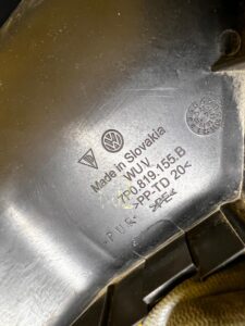 WLOT DOLOT POWIETRZA PORSCHE CAYENNE II 7P5 LIFT 92A