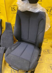 NOWE FOTELE KANAPA PRZÓD TYŁ ALCANTARA BMW 2 F22 M PAKIET