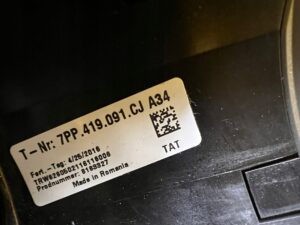 KIEROWNICA SKÓRA MULTIFUNKCJA ZMIANA BIEGÓW PORSCHE PANAMERA 970 I LIFT