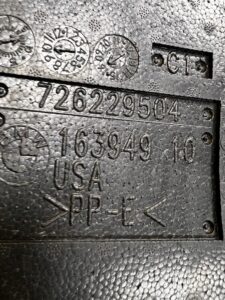 PIANKA WYGŁUSZENIE STYROPIAN FOTELA KANAPY TYŁ BMW X6 F16