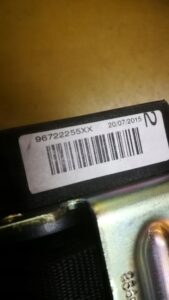 PAS BEZPIECZEŃSTWA LEWY TYŁ PEUGEOT 508 SEDAN