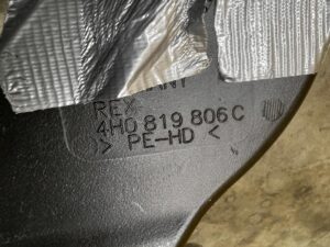 KANAŁ NAWIEW TUNEL POWIETRZA TYŁ PRAWY AUDI A8 D4