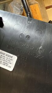 POSZYCIE OSŁONA OBUDOWA SŁUPKA ŚRODKOWEGO B PRAWY FORD EXPLORER MK6