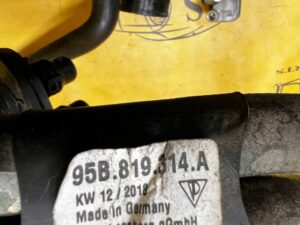 DODATKOWA POMPA RURA RURKA PRZEWÓD WĄŻ WODY PORSCHE MACAN 95B 2.0 TFSI